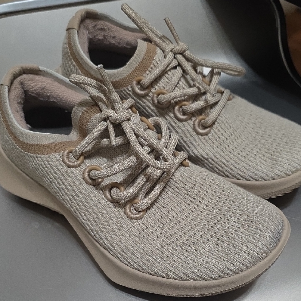 Allbirds Women's Athletic Shoes in Beige and Tan